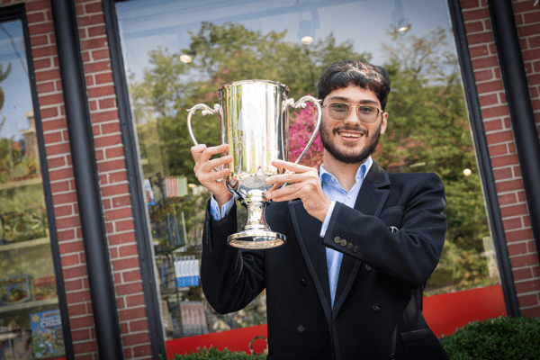 2024 Saint Louis Chess Club Day 9 GM Alireza Firouzja Winner 2024 Sinquefield Cup LOS01243