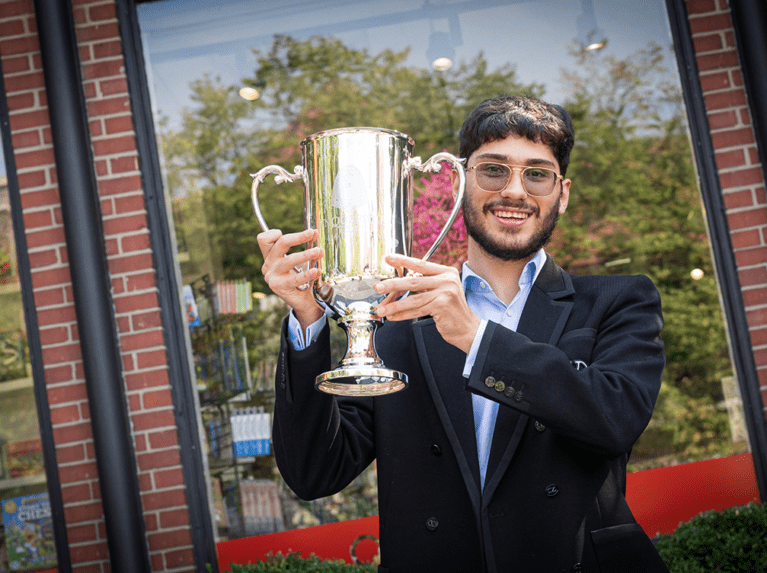 2024 Saint Louis Chess Club Day 9 GM Alireza Firouzja Winner 2024 Sinquefield Cup LOS01243