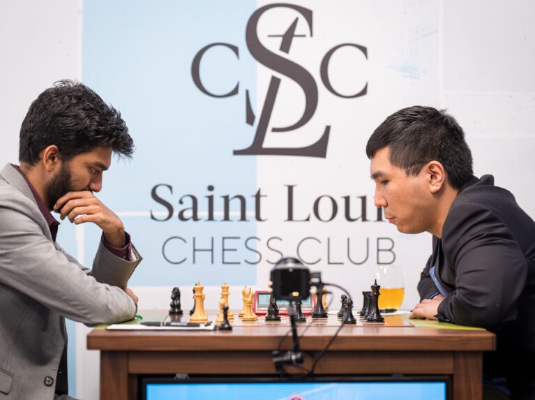 2024 Saint Louis Chess Club Day 9 - GM Gukesh D & GM Wesley So LOS00549