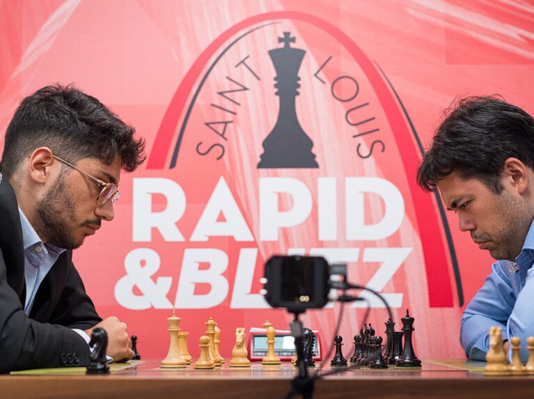 GM Alireza Firouzj & GM Hikaru Nakamura | 2024 Saint Louis Rapid & Blitz Day 2