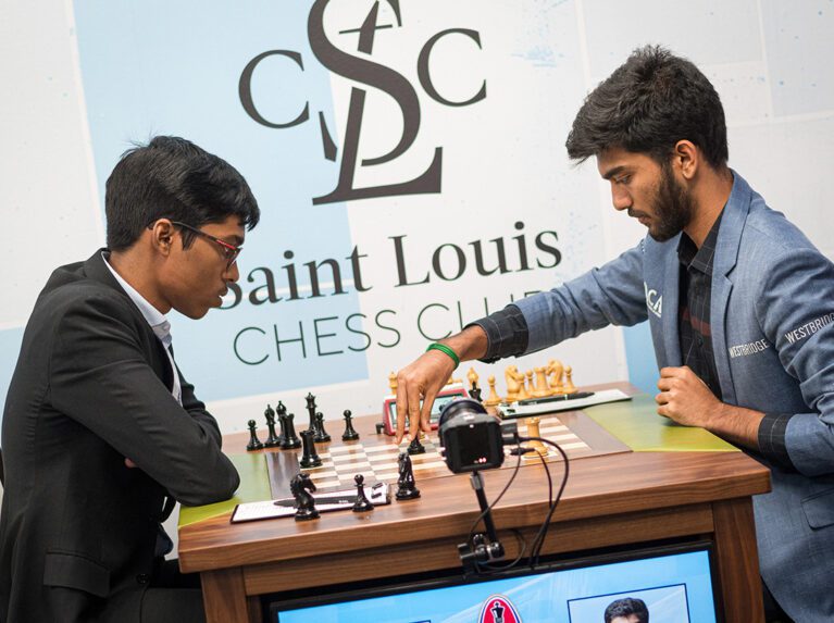 2024 Sinquefield Cup Day 3 - GM Praggnanandhaa & Gukesh D LOS04091