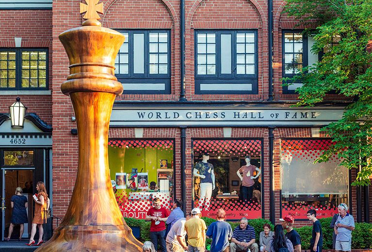 World Chess Hall of Fame - WCHOF Exterior - Photo by Crystal Fuller