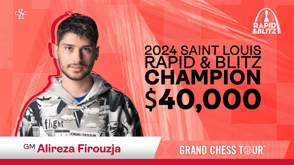 2024 Saint Louis Rapid & Blitz Winner | GM Alireza Firouzja