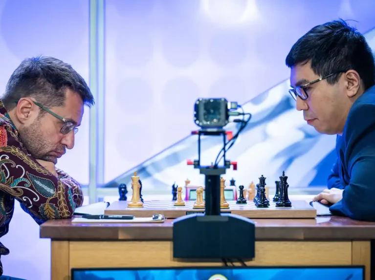 photo - 2025 Sinquefield Cup - Day 6 - GM Levon GM Wesley