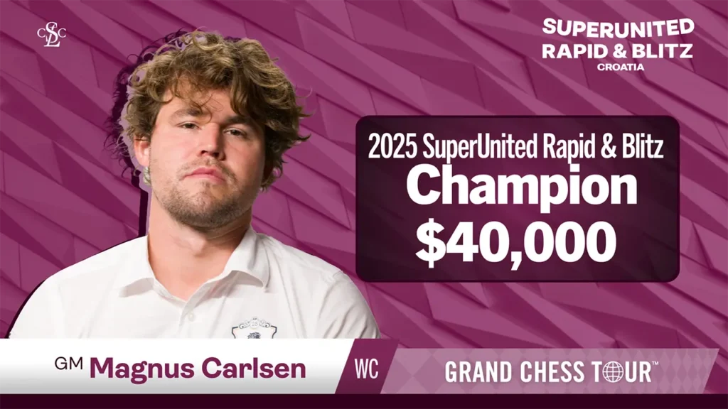 2025 GCT Croatia Gladiator Carlsen Champ