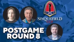 web graphic - 2025 Sinquefield Cup - POSTGAME Round 8