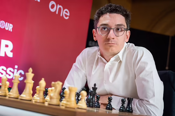 2026 Super Chess Classic Romania - GM Fabiano Caruana Interview - LOB04661